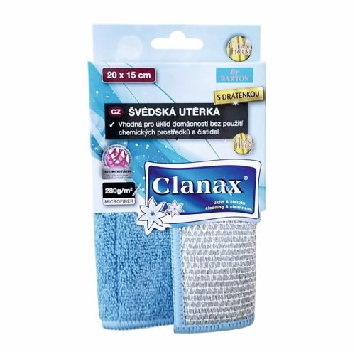 Clanax vdsk utrka s drtnkou 20 x 15 cm modr